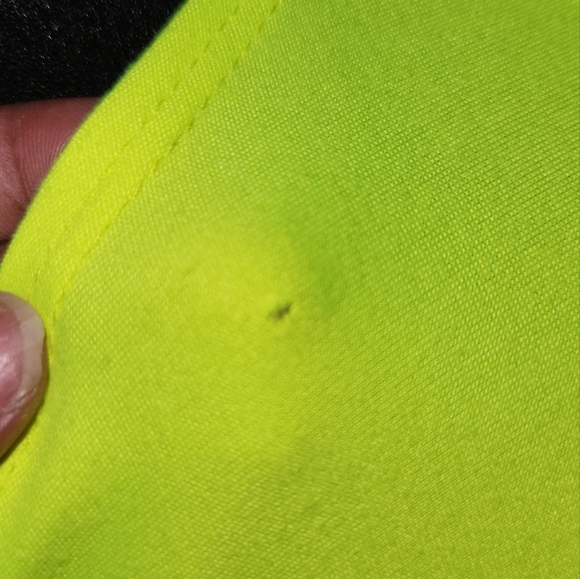 NWT !! NEON GREEN ASHLEY STEWART DRESS ! - Picture 5 of 6